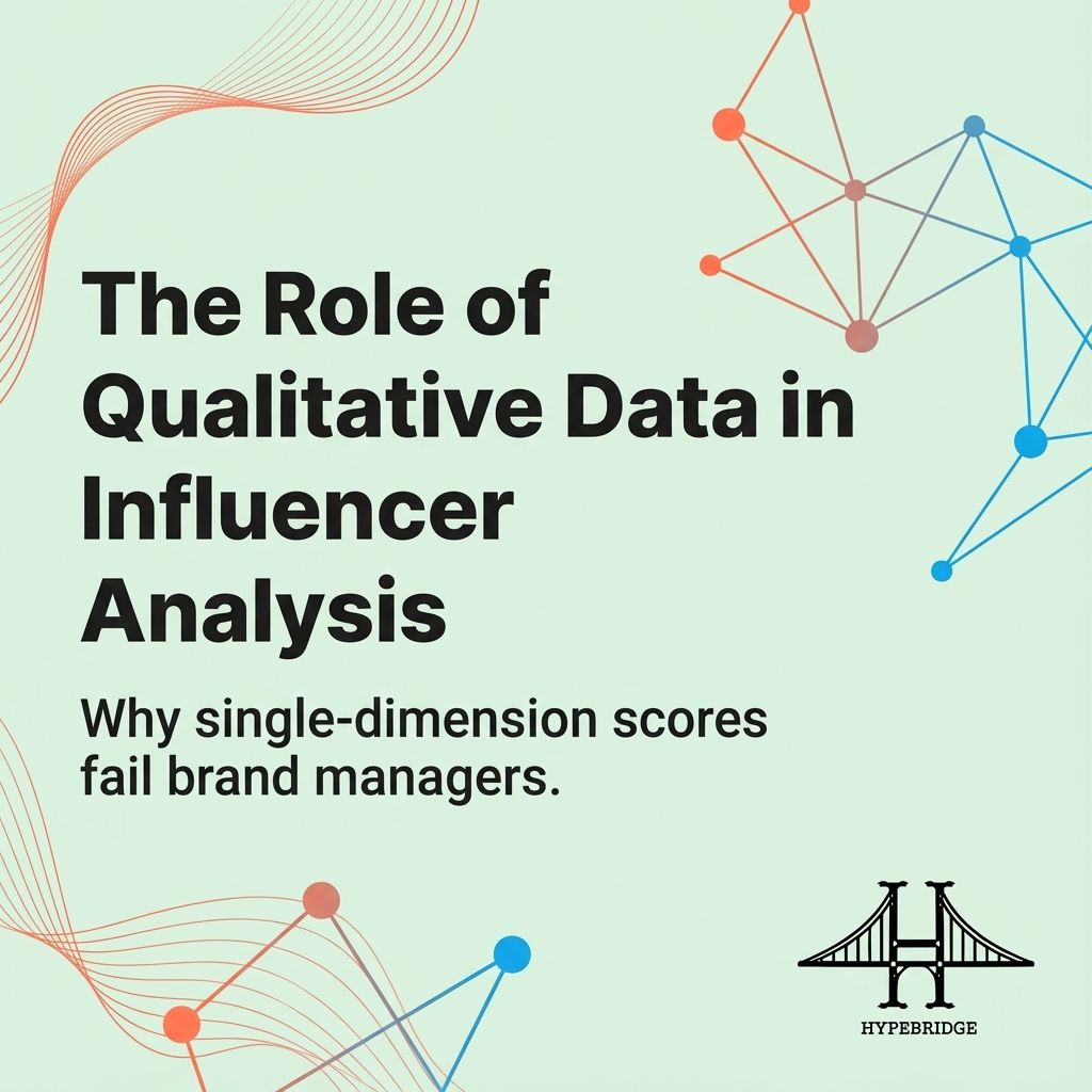 The Role of Qualitative Data in Influencer Analysis
